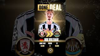 🚨 Nick Woltemade from VfB Stuttgart to Newcastle United ✅ Done Deal #shorts #woltemade #newcastle