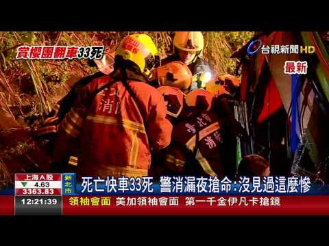 死亡快車33死警消漏夜搶命:沒見過這麼慘