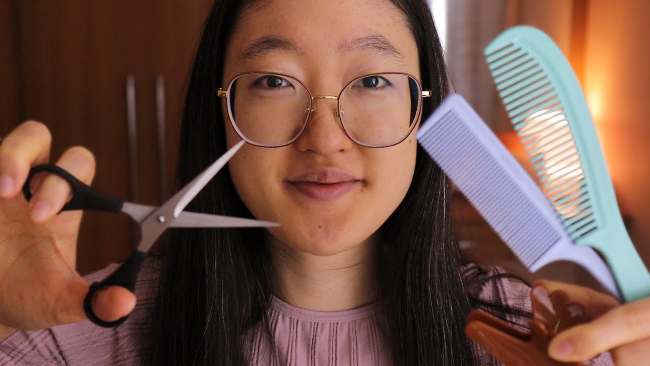 ASMR: CABELEIREIRA ✂️💇‍♀️ (FALA SUAVE, ROLEPLAY)