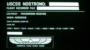 Nostromo Flight Recorder - Ripley