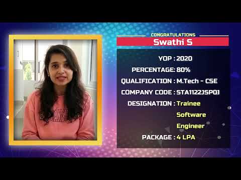 Jspiders Basavanagudi | Student Testimonial | Placed as TRAINEE SOFTWARE ENGINEER