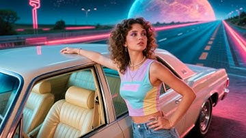 From the Heights to the Glow // Retrowave Speed Run 1984