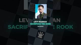 Levy's CRAZIEST Double Sacrifice Yet‼️ #chess #gothamchess
