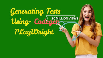 #playwright #codegen recorder #generating playwright test scripts using playwright