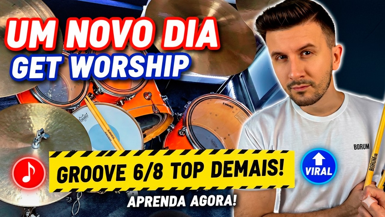 Como fazer um GROOVE TOP 6 por 8 'Um Novo Dia - Get Worship'