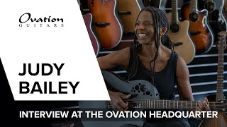 INTERVIEW 🎙 🇬🇧 Ovation artist Judy Bailey visits Ovation HQ 🎸