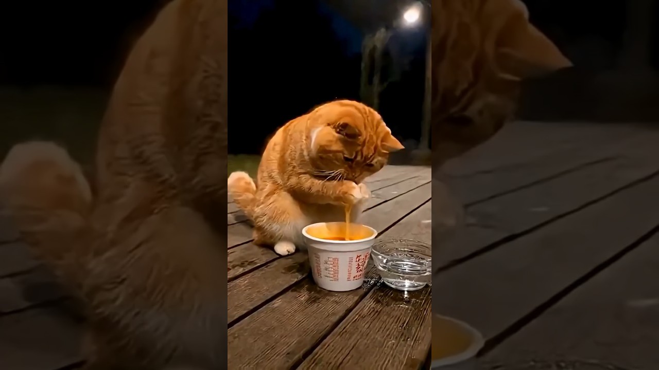 Cat vs Ramen:The Ultimate Taste Test 