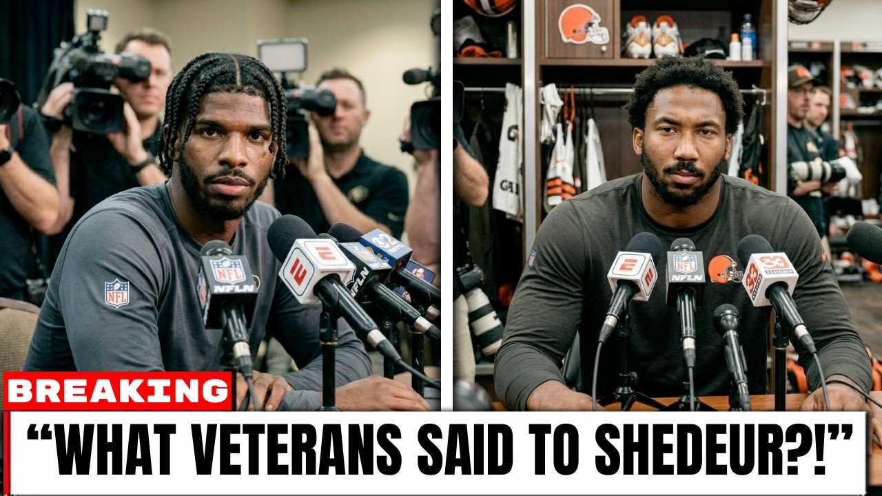 INSIDER REVEALS: Browns Veterans Reveal Stunning Truth About Shedeur Sanders Before  the Draft