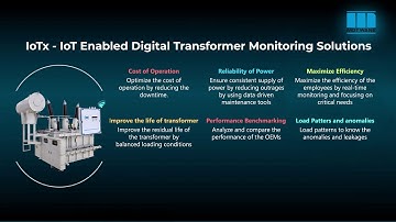 Benefits of IoTx - Digital Transformer Monitoring Solution by Motwane