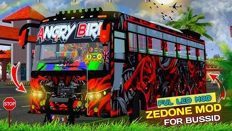 NEW ZEDONE MOD RELEASED FOR BUSSID ll FULL LED MOD ll DOWNLOAD NOW ll #bussidmods