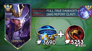 GLOBAL CLINT BROKEN BUILD FULL TRUE DAMAGE HACK FOR 2024🔥 PERFECT LATE GAME BUILD! ( 101% BROKEN )