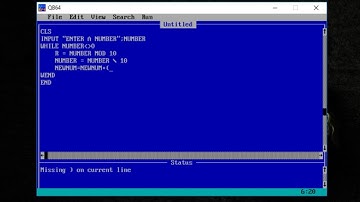 Episode 18: Checking whether input is Armstrong or not in QBASIC