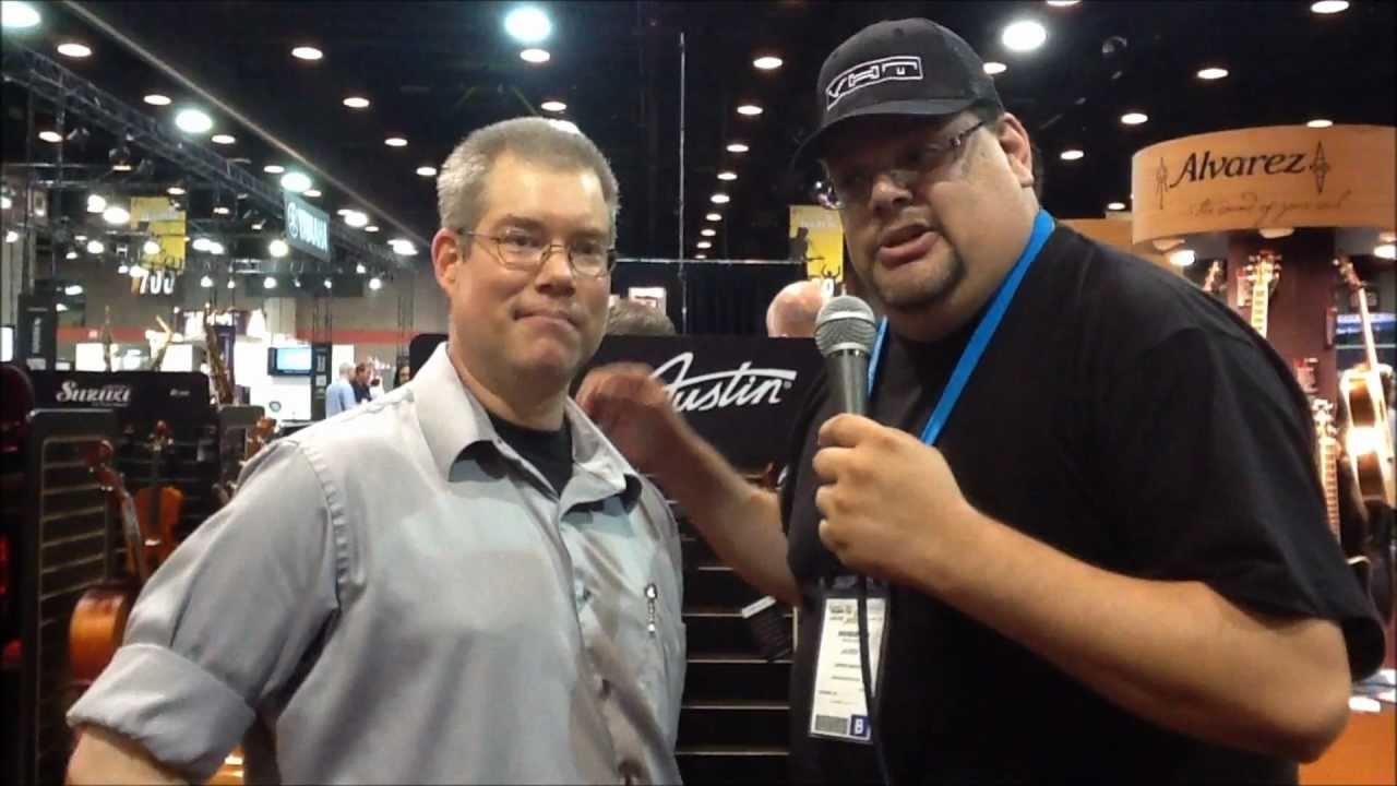 MVMUSICSTORE.COM at Summer NAMM 2012 - St. Louis Music / Austin Guitars