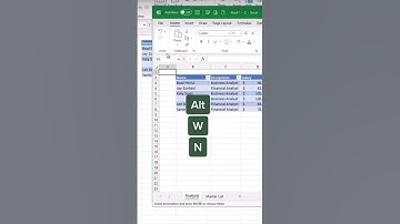 Exciting Excel Tips with Split Screen Action! #excel365 #excelformula