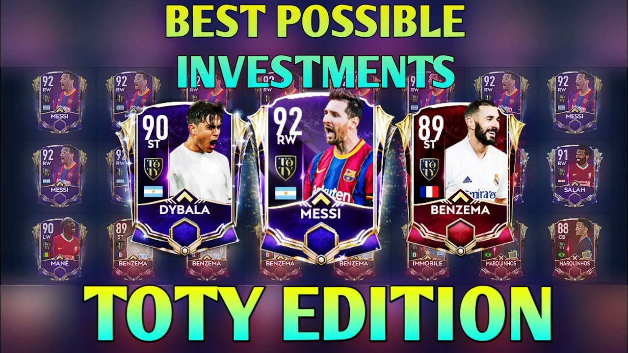 FIFA MOBILE 21 BEST POSSIBLE INVESTMENTS! MAKE MILLIONS OF COINS WITH TOTY!