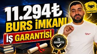 YKS 2026 : İŞ GARANTİLİ 11.294₺ BURS VEREN ÖN LİSANS BÖLÜMLER (ÖNÜ AÇIK BÖLÜMLER