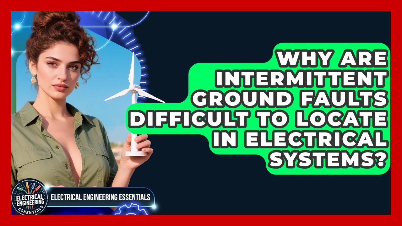 Why Are Intermittent Ground Faults Difficult To Locate In Electrical Systems?