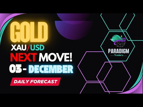 Video preview for GOLD Price Prediction TODAY | 03 Dec 2025 | #GOLD #USOIL #BTCUSDT #NASDAQ. Forex Market Updates.