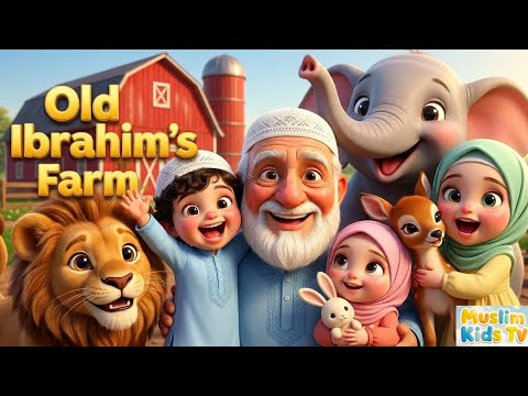 Old Ibrahims Had A  Farm | Muslim Toddlers Learn Safari Animals | Halal Nursery Rhyme Song