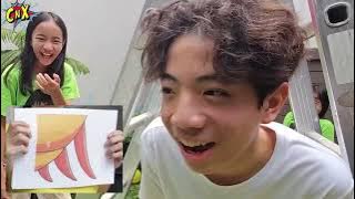 CERDAS CERMAT HEWAN PECAHIN BALON DI RUMAH ZARA CUTE ! Tantangan CnX Adventurers