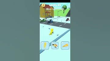#ShapeShifting#Level 064 #New Hyper Casual Game #Funny Race Gameplay #shorts