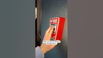 Fire department wasn’t happy… #firealarm #fire #prank