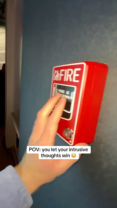 Fire department wasn’t happy… #firealarm #fire #prank