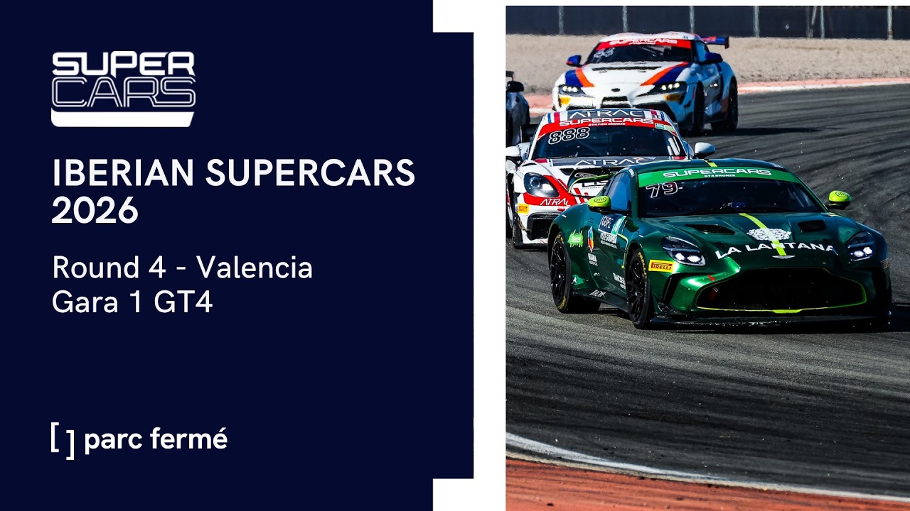 Iberian Supercars 2026 | Round 4: Valencia – GT4 Gara 1