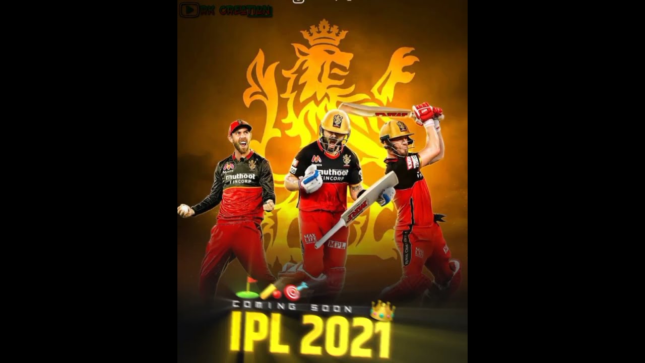 IPL Back status | Vivo IPL 2021 | RCB FANS Status | IPL 2021 back |