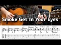 [TAB] The Platters - Smoke Get In Your Eyes (Fingerstyle Guitar)煙が目にしみる（クラシックギター）