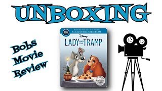 Lady And The Tramp Signature Collection Steelbook Unboxing