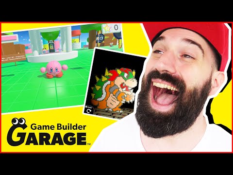 MENSEN MAKEN MARIO, KIRBY, ZELDA & POKEMON GAMES ?!?! | Best of Game Builder Garage