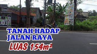 Tanah murah pinggir jalan raya propinsi cocok dibuat usaha