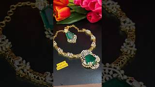 beautiful jewellery set 😍 looking like wow #designerjeweller#traditionaljewellery#stone#dontmiss