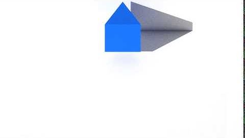 Sombra de um Prisma Triangular num Plano Horizontal