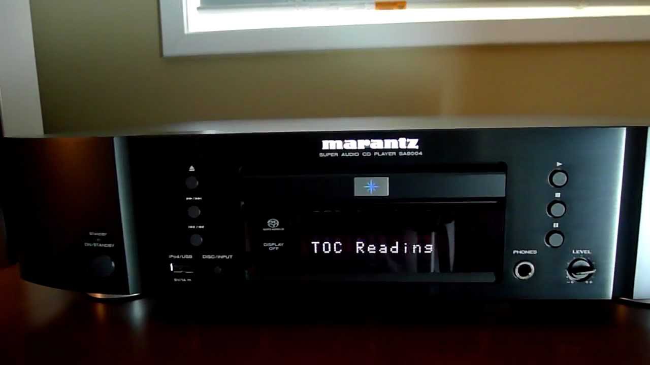 Marantz SA8004 SACD Player Overview