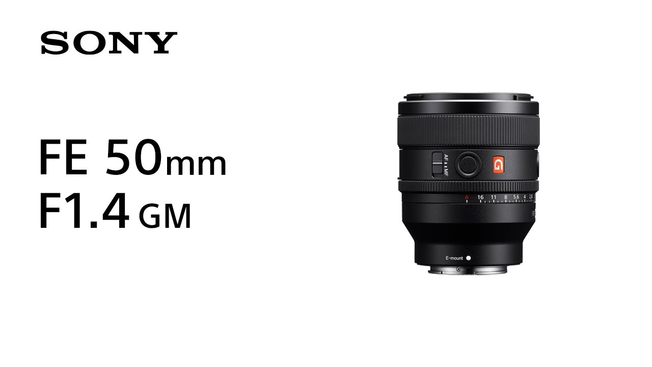 Introducing FE 50mm F1.4 GM | Sony | Lens