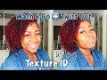 Old Wash and Go Hairstyles | Twist Out using Texture ID | KiraaQuintrel