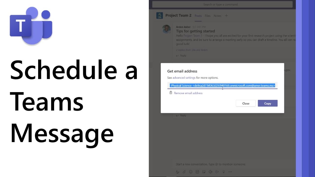 How To Schedule A Chat Message In Microsoft Teams