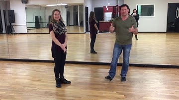 Two Step Lessons online with D’Amico Dance Beginner Class Recap 2/25/19