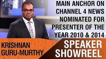 Krishnan Guru-Murthy Speaker | How Social Media has impacted the Credibility of News | Contact Agent