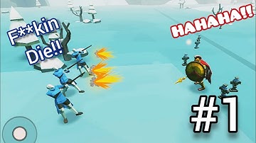 Epic Battle Simulator 2 Gameplay | Level 1 to 10 | No Upgraded Army