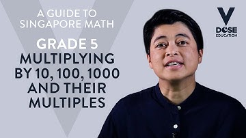 Singapore Math: Grade 5 - Multiplying by 10, 100, 1000 and their multiples