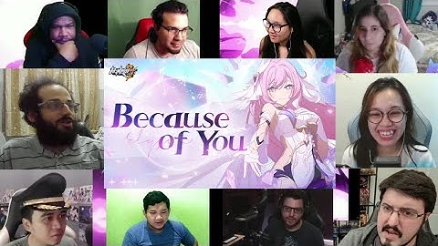 Medium Animation "Because of You" Honkai Impact 3rd REACTION MASHUP