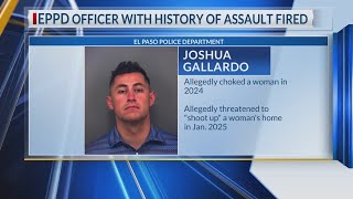 Documents Fired police officer choked woman made threat to shoot up home