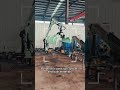 Heavy-Duty Telescopic Boom Crane Grapple with Clamshell Bucket #forestrymachines #boomcrane