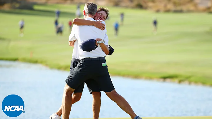 Final hole & celebration from Pepperdine golf's 20...