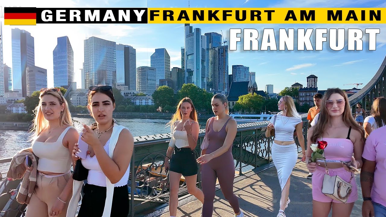 🇩🇪Strolling Through Frankfurt: Discovering the Heart of the City [4K]
