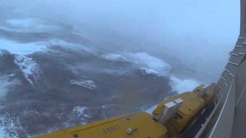 Anthem of the Seas storm footage