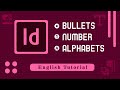 InDesign Beginner Tutorial | Insert Bullets, Numbers & Symbols in Adobe InDesign